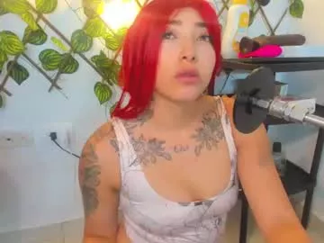 Cling to live show with isa_redhair_ from Chaturbate 
